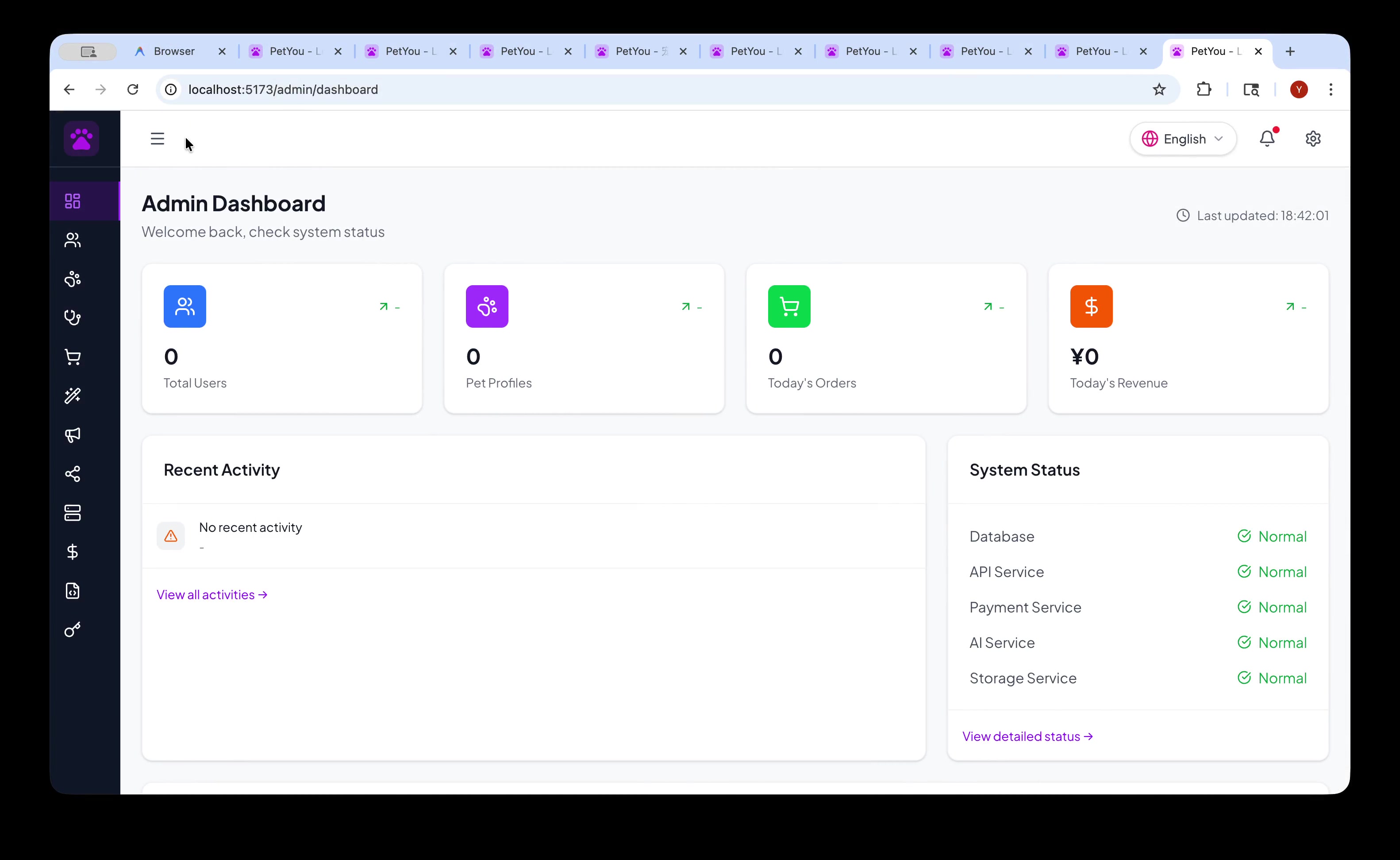 Admin dashboard demo video thumbnail